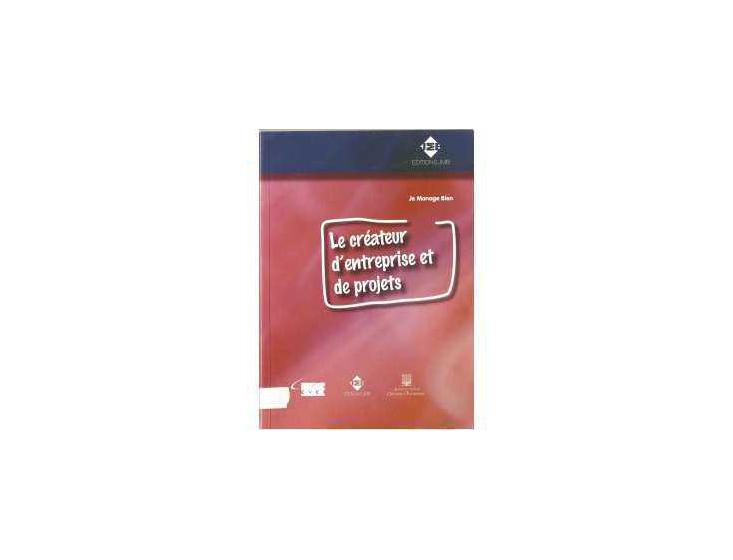 Le créateur d'entreprise et de projets