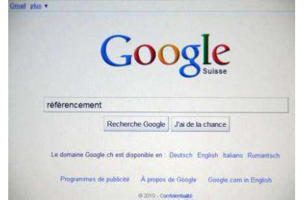Le référencement sur Google
