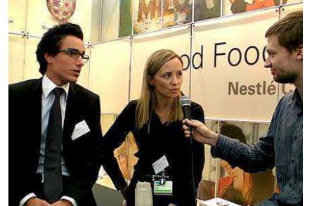 Forum EPFL 2010 - AdélaÃ¯de Martinet et Johann Di Certo - Nestlé